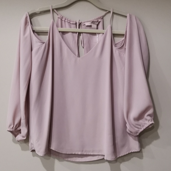 Forever 21 | Blush Open Shoulder Top - Picture 3 of 4
